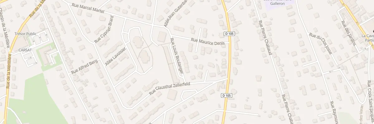 Plan du 13 Rue Louis Boulanger à L’Aigle