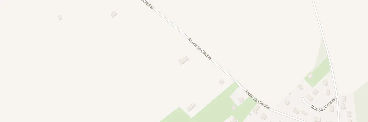 Plan du 36 Rte de Cleville à Alvimare