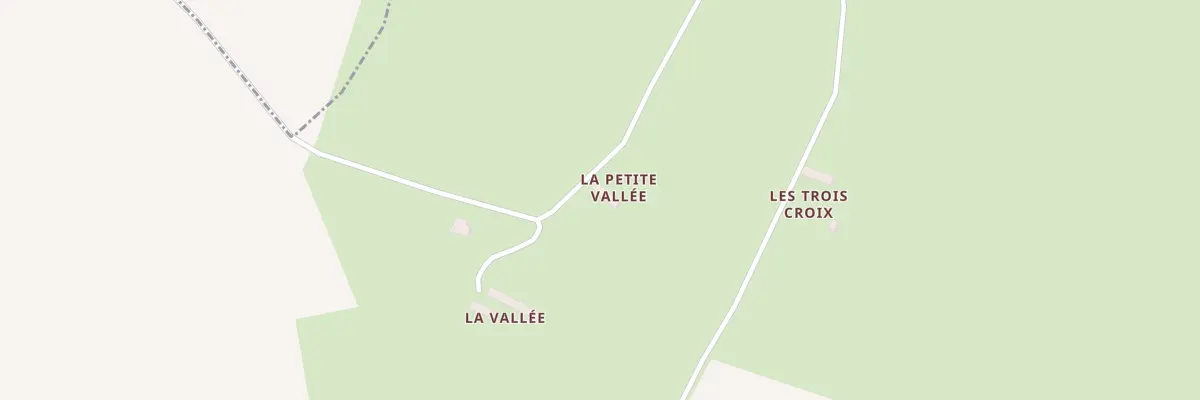 Plan du 4 La Vallee à Courgeon