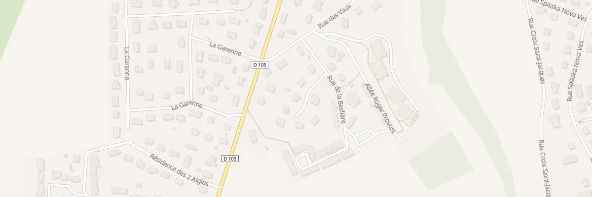 Plan du 8 Rue Fernand Echivard à L’Aigle