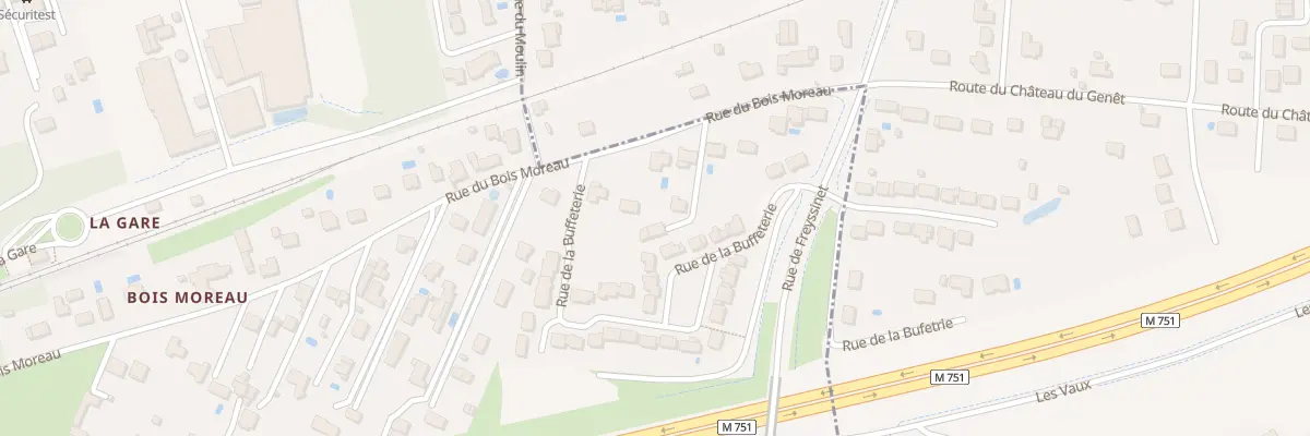 Plan du 51B Rue du Bois Moreau à Ballan-Miré