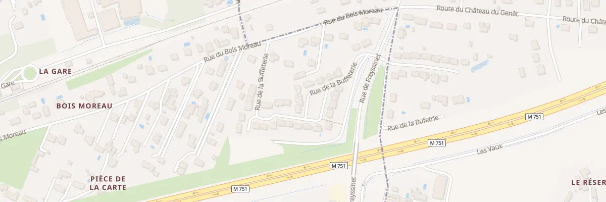 Plan du 15 Rue de la Buffeterie à Ballan-Miré