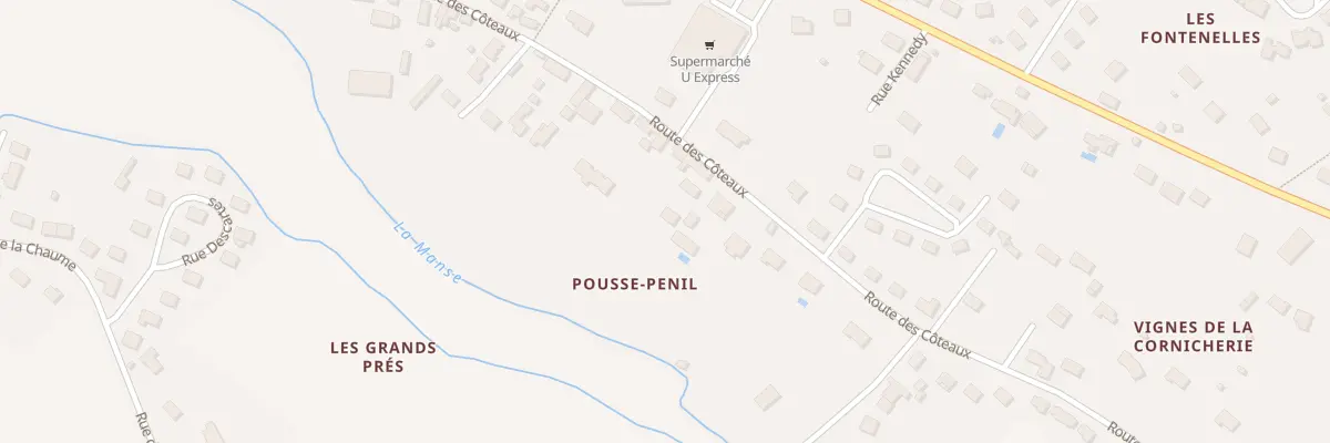 Plan du 22B Rue des Coteaux à Sainte-Maure-de-Touraine