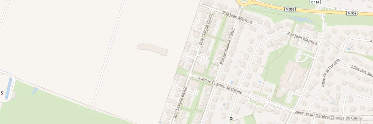 Plan du 24 Rue Maryse Bastié à La Membrolle-sur-Choisille