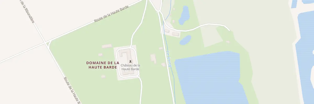 Plan du 994 Rte de la Haute Barde à Beaumont-Louestault