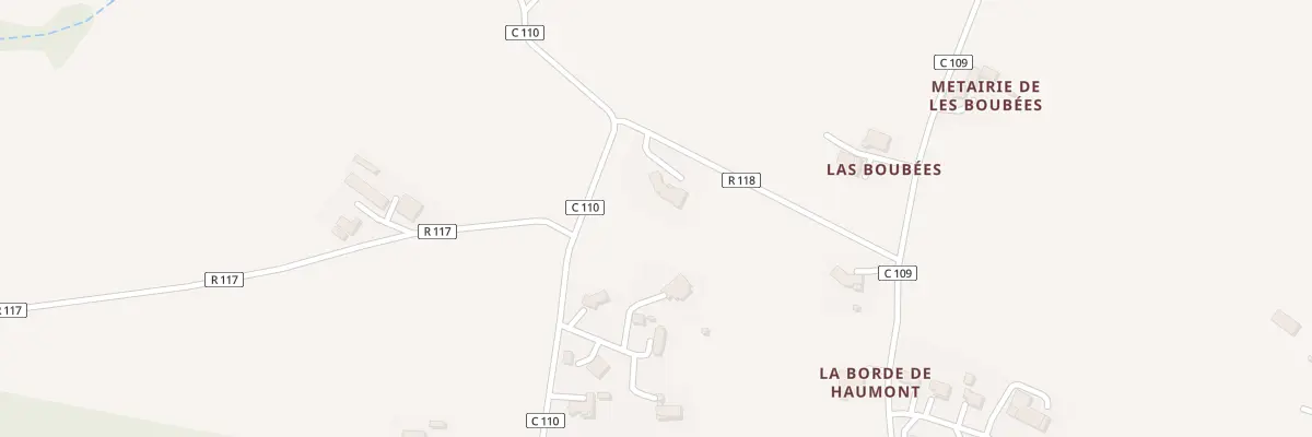 Plan du 5001 A la Borde de Haut Ouest à Montestruc-sur-Gers