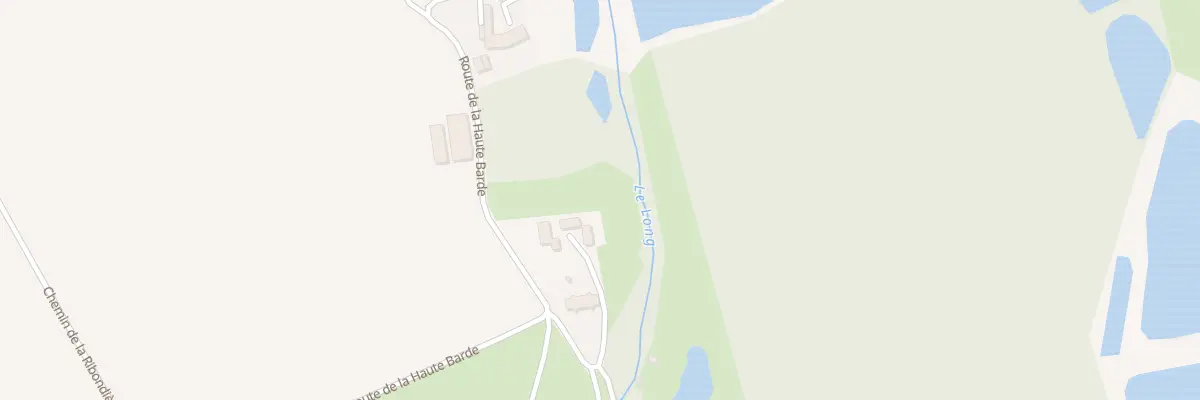Plan du 1086 Rte de la Haute Barde à Beaumont-Louestault