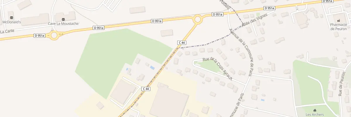 Plan du 19 Rue de la Croix Ayrault à Chauvigny