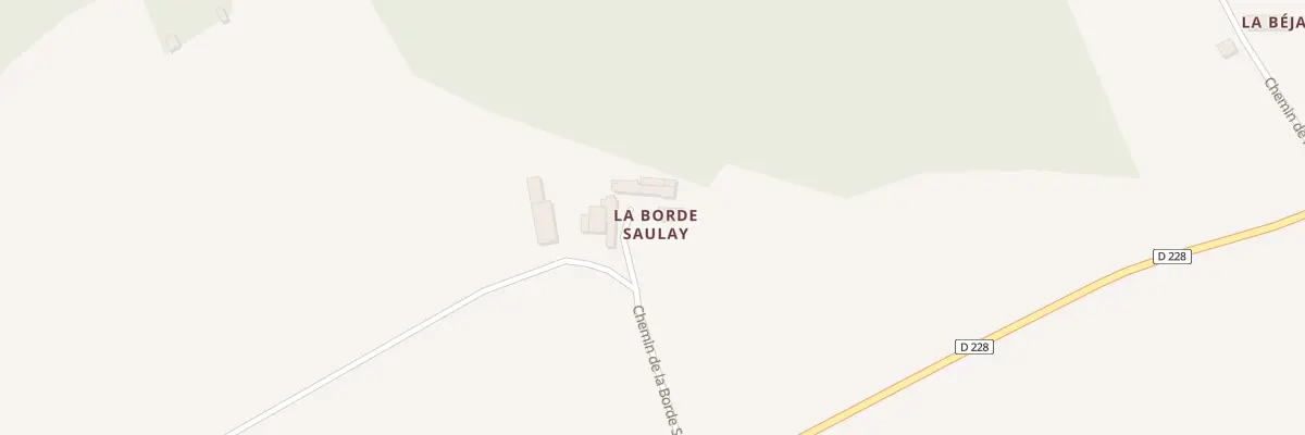 Plan du 1 Che de la Borde Saulay à Saint-Antoine-du-Rocher