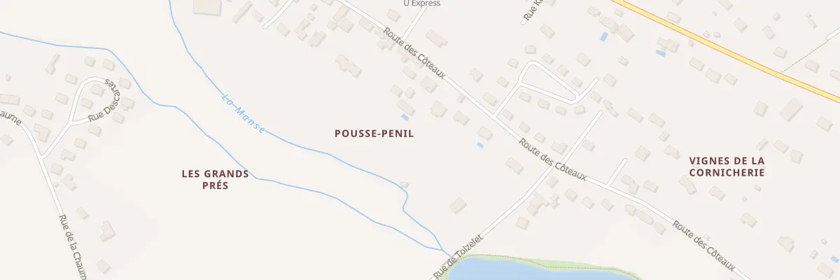 Plan du 24B Rue des Coteaux à Sainte-Maure-de-Touraine
