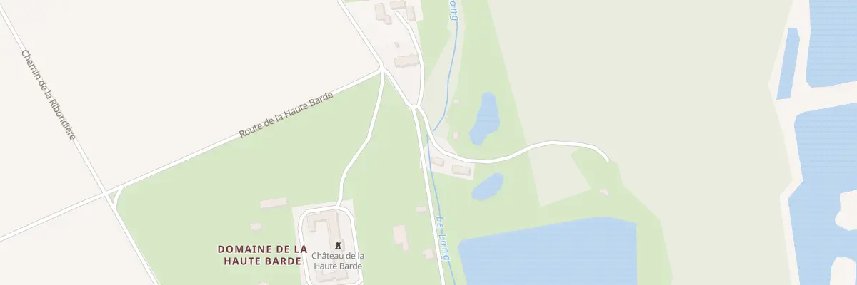 Plan du 1026 Rte de la Haute Barde à Beaumont-Louestault
