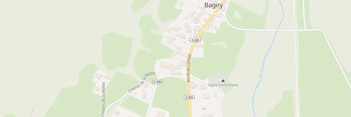 Plan du 761 Rte de Luchon à Bagiry