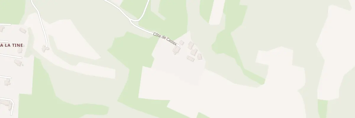 Plan du 692 Côte de Castex à Auterive