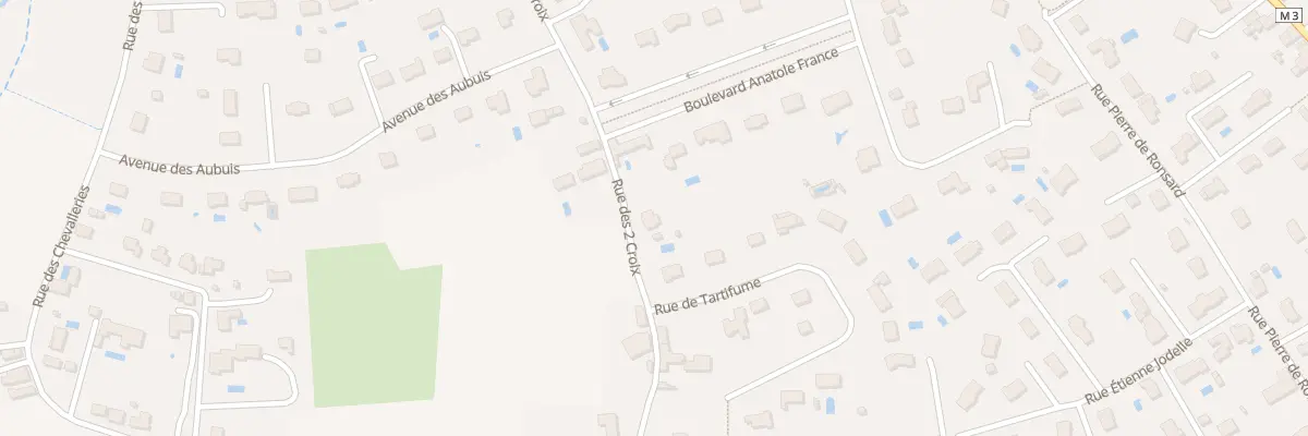 Plan du 15B Rue des Deux Croix à Fondettes