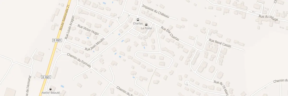 Plan du 6 Rue Voltaire à Preignan