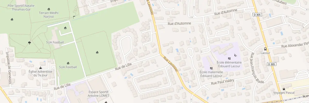 Plan du 539 Rue de Lille à Agen