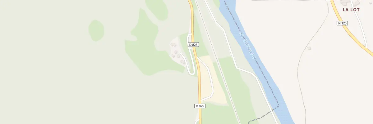 Plan du 2221 Rte de Luchon à Bagiry