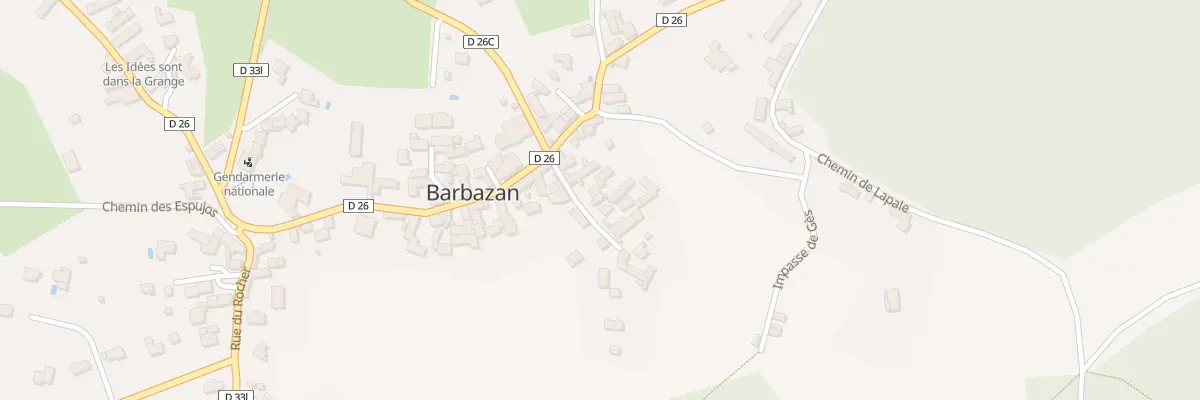 Plan du 7 Imp du Bourguet à Barbazan