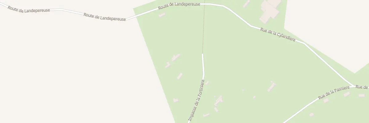 Plan du 215 Imp de la Fortiniere à Mesnil-en-Ouche