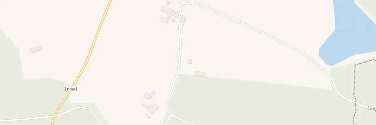 Plan du 3 La Majeunie à Roussines