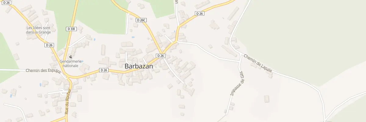 Plan du 9 Imp du Bourguet à Barbazan