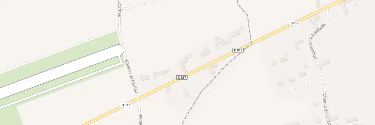 Plan du 40 Bispau à Clarac
