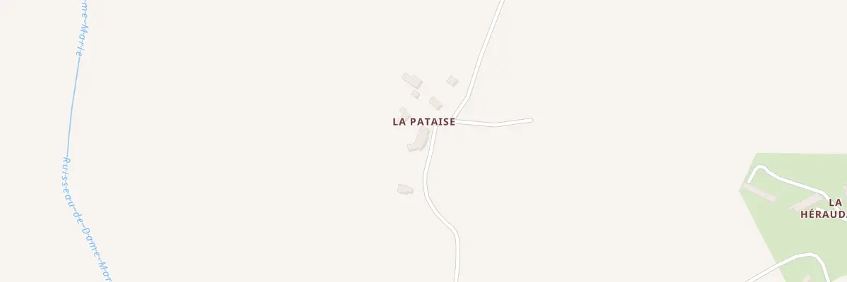 Plan du 64A La Pataise à Saint-Cyr-la-Rosière