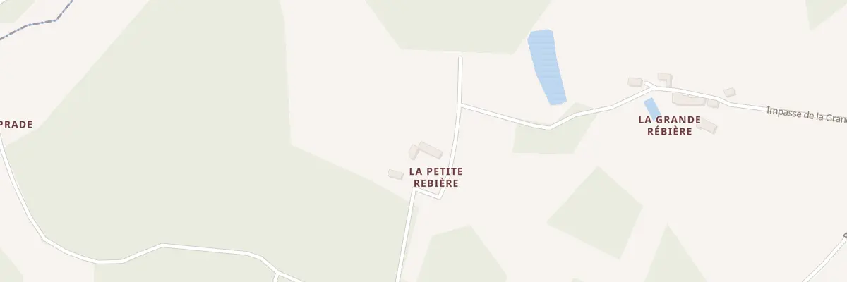 Plan du 36 La Petite Rebiere Est à Beauregard-et-Bassac