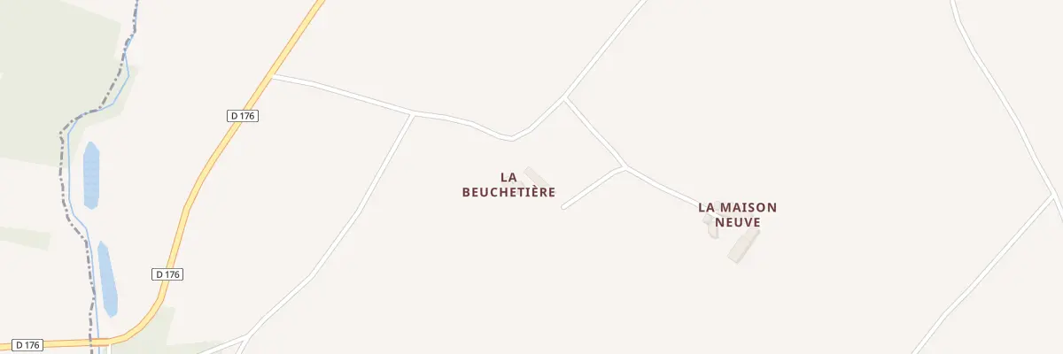 Plan du 5100 La Beuchetiere à Cogners