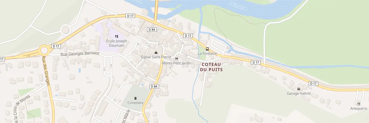 Plan du 12 Rue de la Fontaine à Monts