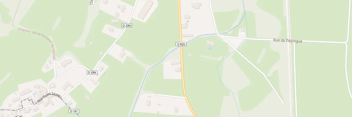 Plan du 415 Rte de Luchon à Bagiry