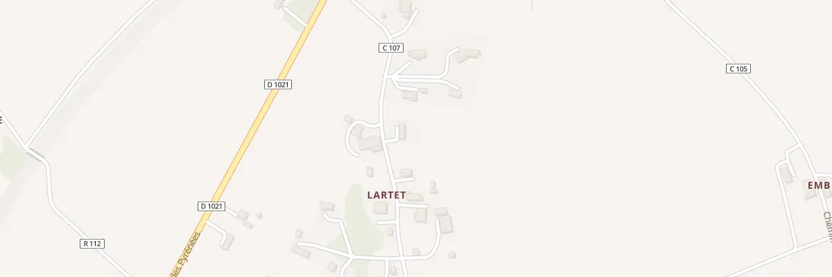 Plan du 5235 A Lartet à Montestruc-sur-Gers