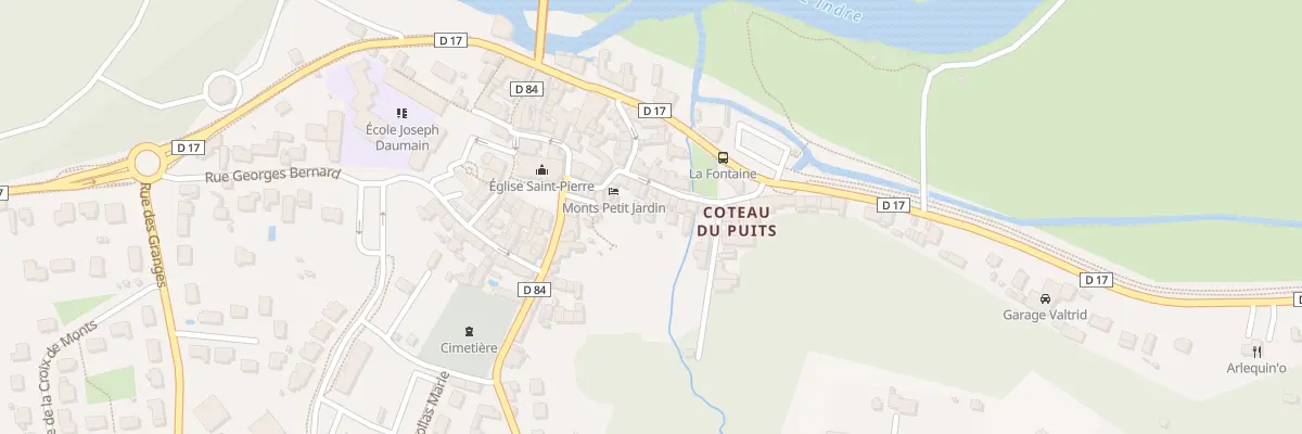 Plan du 12B Rue de la Fontaine à Monts