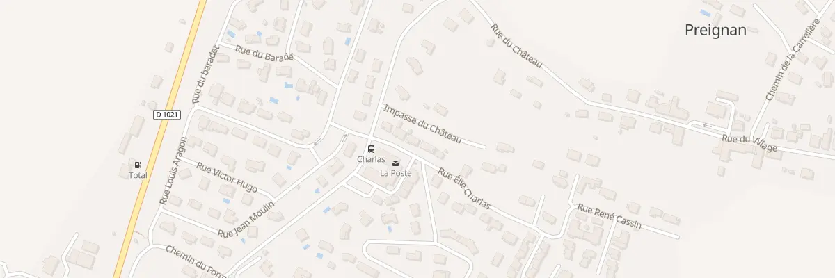 Plan du 5 Rue Elie Charlas à Preignan