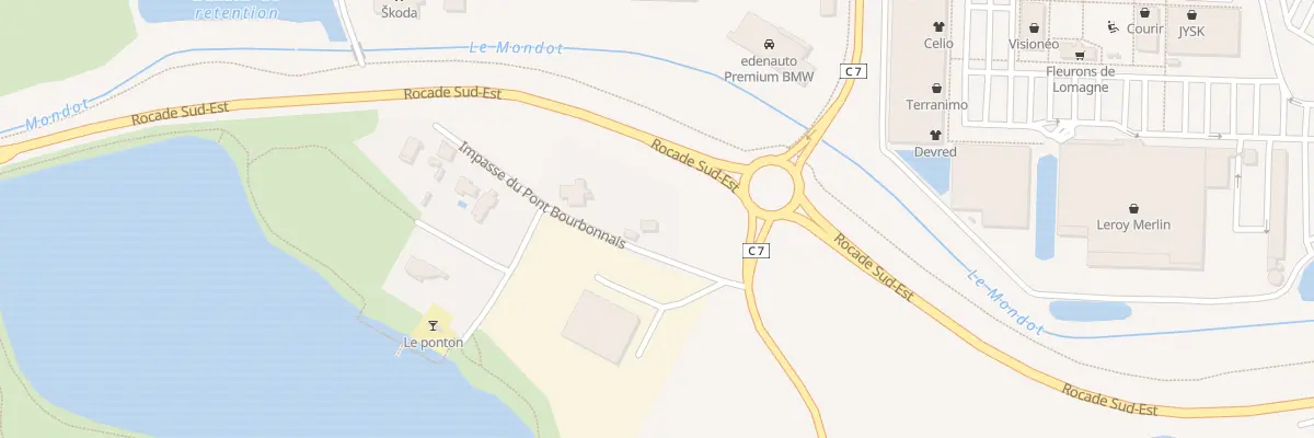 Plan du 70 Imp du Pont Bourbonnais à Boé