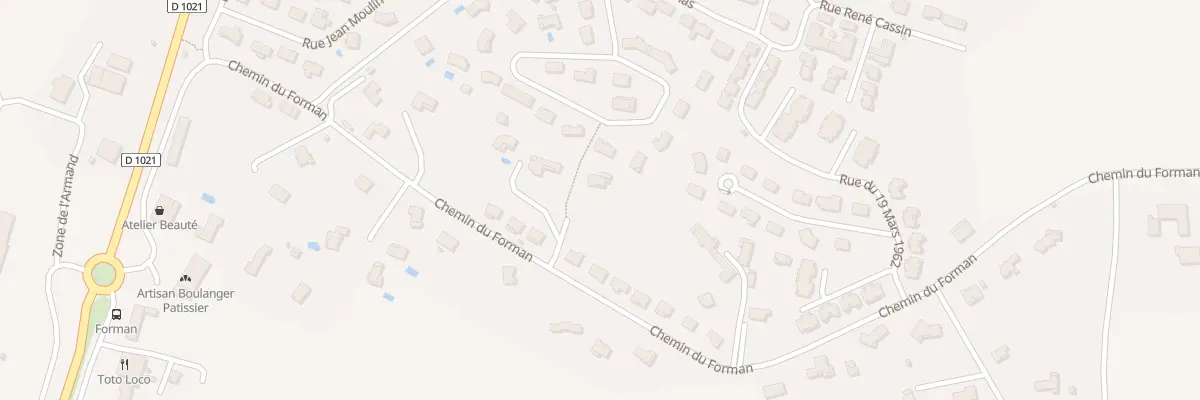 Plan du 2 Imp du Forman à Preignan