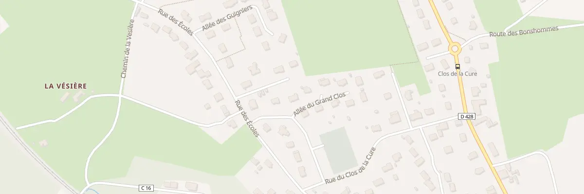 Plan du 15 All du Grand Clos à Saint-Antoine-du-Rocher