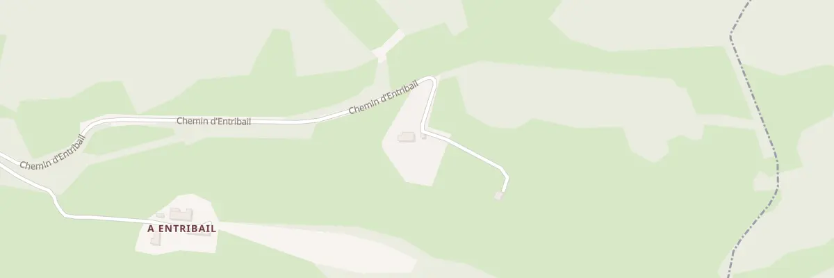 Plan du 5005 A Entribail à Ornézan