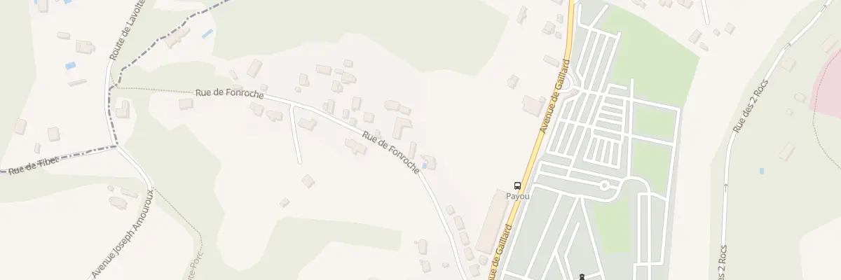 Plan du 188 Rue de Fonroche à Agen