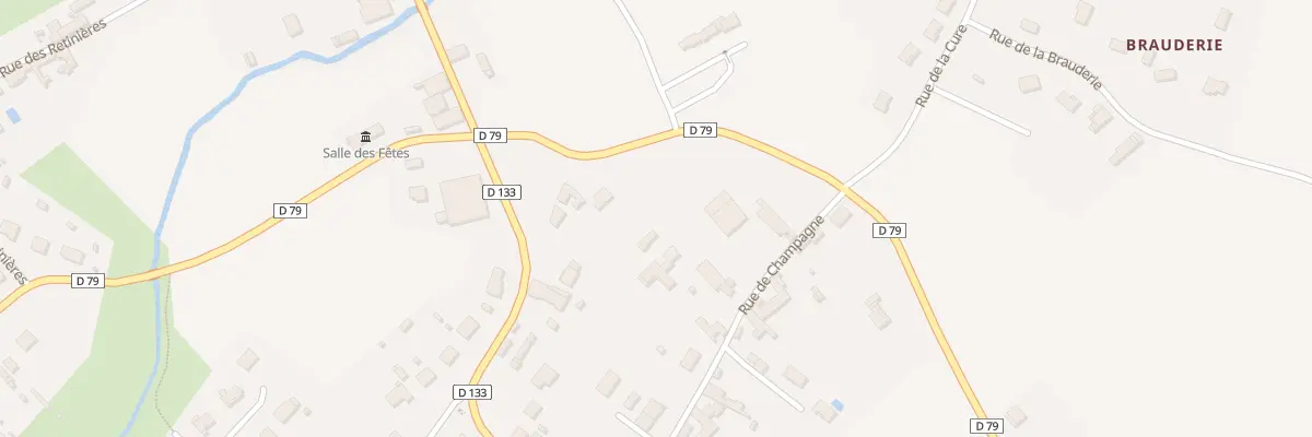 Plan du 6 Rte de la Croix Blanche à Senillé-Saint-Sauveur