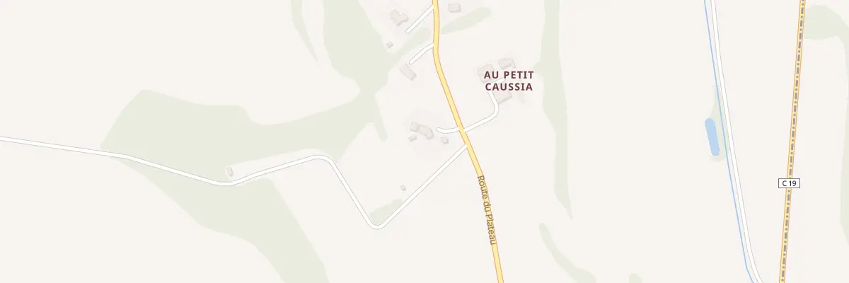 Plan du 99 Rte du Plateau à Castéra-Lectourois