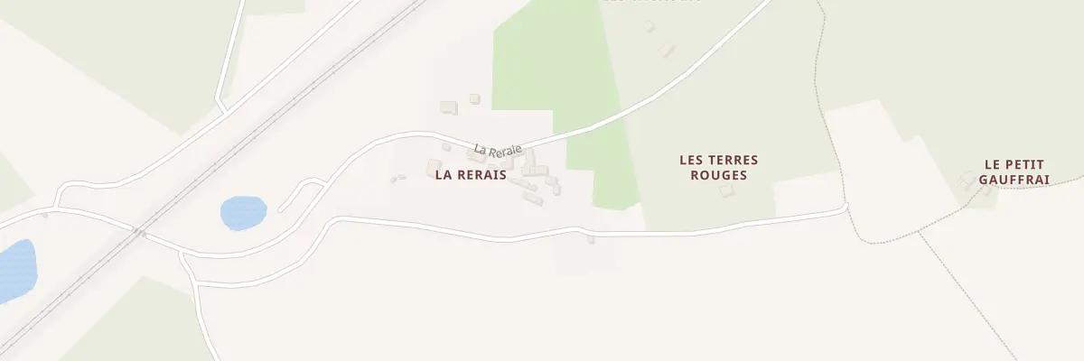 Plan du 58 La Rérais à Draché