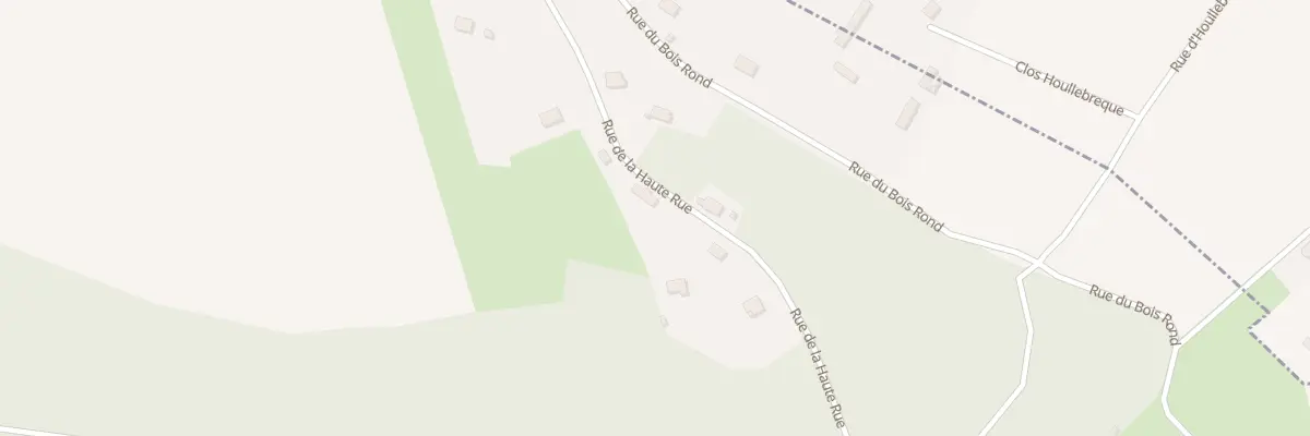 Plan du 775 Rue de la Haute Rue à Saint-Nicolas-de-la-Haie