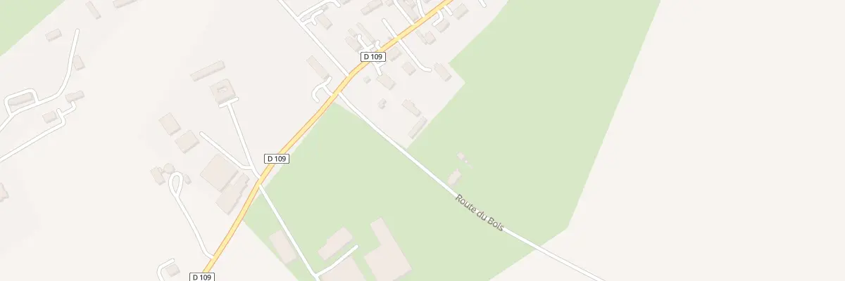Plan du 102 Rte du Bois à Thiouville