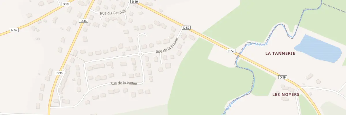 Plan du 5 Rue de la Prairie à Préval