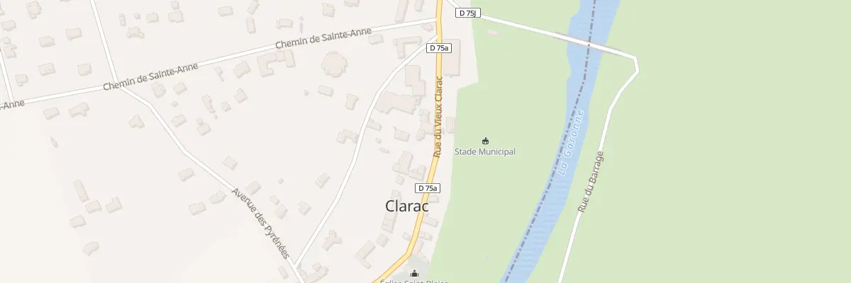 Plan du 21 Le Village à Clarac