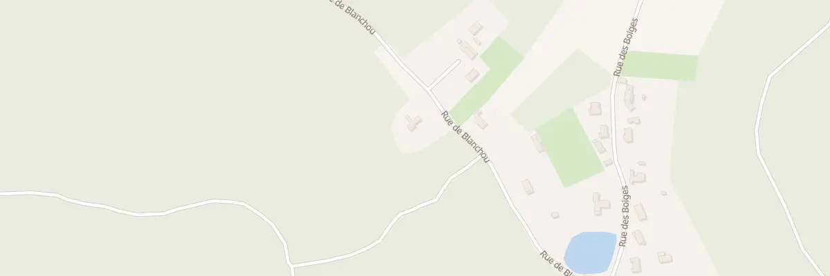 Plan du 692 Rue de Blanchou à La Chapelle-Gonaguet