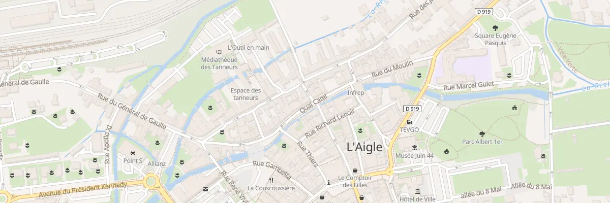 Plan du 1 Rue Desire Marais à L’Aigle