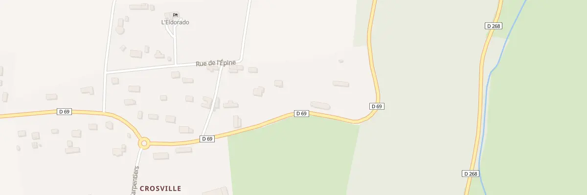Plan du 1A Rue du Clos de la Couture à Vittefleur
