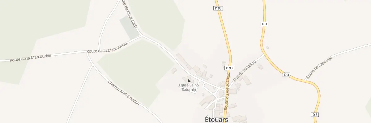Plan du 87 Le Bourg Nord à Saint-Estèphe